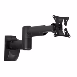 Proper Swing Arm TV Wall Bracket for 19''-28', 48,3 cm (19"), 71,1 cm (28"), 50 x 50 mm, 100 x 100 mm, -20 - 20°, Nero