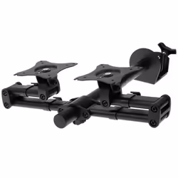Proper Dual Arm Cantilever Desk Monitor Mount for 19"-27" 68,6 cm (27") Scrivania Nero - Vista aggiuntiva 6