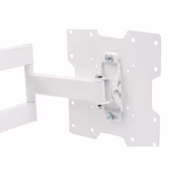 Proper Heavy-Duty Swing Arm TV Bracket White for 23''-43" 109,2 cm (43") Bianco - Vista aggiuntiva 5