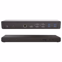 2-Power DOC0113A replicatore di porte e docking station per laptop Nero