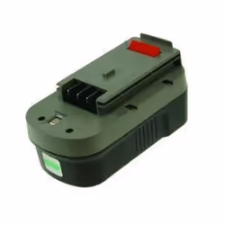 2-Power PTH0077A, Batteria, Nichel-Metallo Idruro (NiMH), 3 Ah, 18 V, Nero, Verde, 1 pz