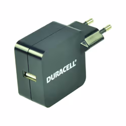 Duracell DRACUSB2-EU Caricabatterie per dispositivi mobili Smartphone, Tablet Nero AC Interno