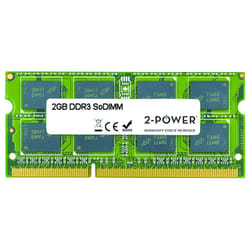2-Power MEM0801A memoria 2 GB 1 x 2 GB DDR3L 1600 MHz