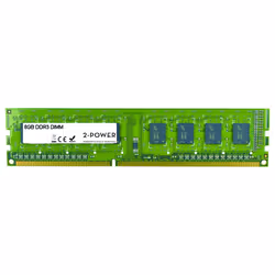 2-Power MEM2205A, 8 GB, 1 x 8 GB, DDR3, 1600 MHz, 240-pin DIMM, Verde