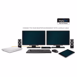 2-Power DOC0101A replicatore di porte e docking station per laptop Nero - Vista aggiuntiva 4
