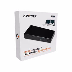 2-Power DOC0101A replicatore di porte e docking station per laptop Nero - Vista aggiuntiva 5