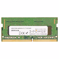 2-Power MEM5502B, 4 GB, 1 x 4 GB, DDR4, 2400 MHz