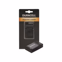 Duracell DRC5910, USB, Caricabatteria per interni, Canon NB-11L, Nero, 5 V, 5 V
