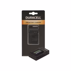 Duracell DRS5965, USB, Caricabatteria per interni, Sony NP-FP50, 70, 90, 51, 71, 91, Nero, 5 V, 5 V