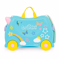 Trunki 1568282711 bagaglio Valigia Rosa, Turchese, Giallo 18 L Plastica - Vista aggiuntiva 5
