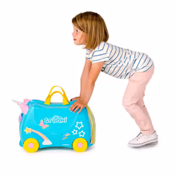 Trunki 1568282711 bagaglio Valigia Rosa, Turchese, Giallo 18 L Plastica - Vista aggiuntiva 8