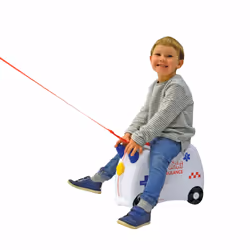 Trunki 5055192203581 bagaglio Trolley Guscio rigido Bianco 18 L Plastica