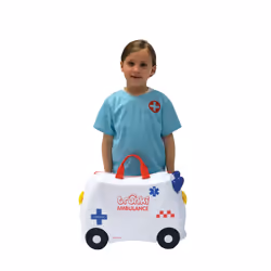 Trunki 5055192203581 bagaglio Trolley Guscio rigido Bianco 18 L Plastica - Vista aggiuntiva 5