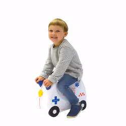 Trunki 5055192203581 bagaglio Trolley Guscio rigido Bianco 18 L Plastica - Vista aggiuntiva 6