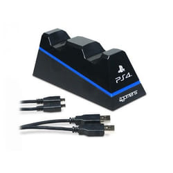 4Gamers 4G-4182 Caricabatterie per dispositivi mobili Comandi di gaming Nero Interno