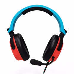 FLASHPOINT C6-100 Auricolare Cablato A Padiglione Gaming Blu, Rosso - Vista aggiuntiva 3