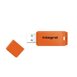 Integral 64GB USB2.0 DRIVE NEON ORANGE unità flash USB USB tipo A 2.0 Arancione