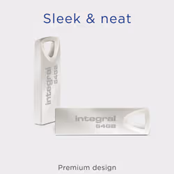 Integral INFD64GBARC unità flash USB 64 GB USB tipo A 2.0 Argento - Vista aggiuntiva 4