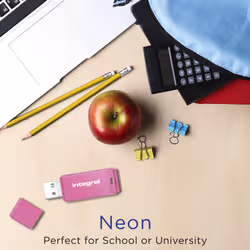 Integral INFD64GBNEONPK unità flash USB 64 GB USB tipo A 2.0 Rosa - Vista aggiuntiva 6