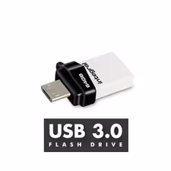 Integral MICRO FUSION USB 3.0 OTG, 64 GB, USB Type-A / Micro-USB, 3.2 Gen 1 (3.1 Gen 1), Cuffia, 5 g, Bianco