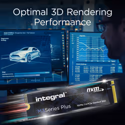 Integral INSSD2TM280NM3PX drives allo stato solido 2 TB M.2 PCI Express 4.0 NVMe TLC - Vista aggiuntiva 5
