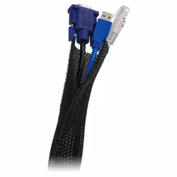 LogiLink KAB0006 guaina per cavo Nero