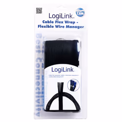 LogiLink KAB0006 guaina per cavo Nero