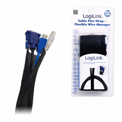 LogiLink KAB0006 guaina per cavo Nero - Vista aggiuntiva 4