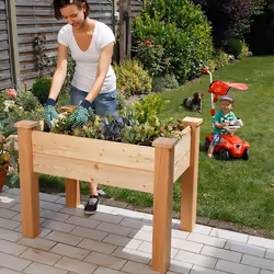 Bio Green BHB100 fioriera Esterno Libera installazione Legno