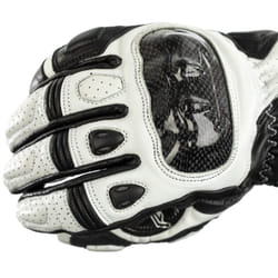 RST Stunt III Guanti da moto, nero-bianco, dimensione 2XL per uomo
