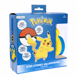 OTL Technologies Pokémon Pikachu Cuffie Cablato A Padiglione MUSICA Blu, Giallo - Vista aggiuntiva 4