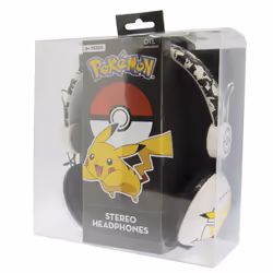 OTL Technologies Pokémon Pikachu Japanese Cuffie Cablato A Padiglione MUSICA Nero, Bianco, Giallo - Vista aggiuntiva 5