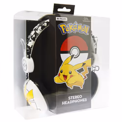 OTL Technologies Pokémon Pikachu Japanese Cuffie Cablato A Padiglione MUSICA Nero, Bianco, Giallo - Vista aggiuntiva 6