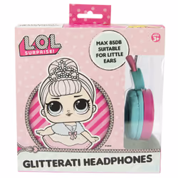 OTL Technologies L.O.L. Surprise! Glitterati Cuffie Cablato A Padiglione MUSICA Rosa - Vista aggiuntiva 7