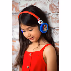 OTL Technologies Super Mario Cuffie Cablato A Padiglione MUSICA Nero, Blu, Rosso, Bianco - Vista aggiuntiva 4