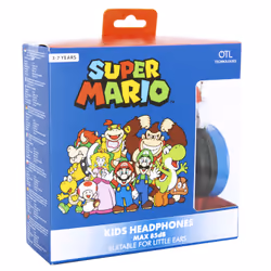OTL Technologies Super Mario Cuffie Cablato A Padiglione MUSICA Nero, Blu, Rosso, Bianco - Vista aggiuntiva 7