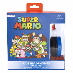 OTL Technologies Super Mario Cuffie Cablato A Padiglione MUSICA Nero, Blu, Rosso, Bianco - Vista aggiuntiva 8