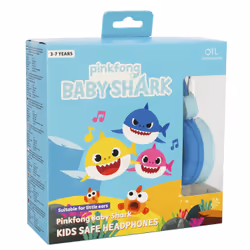 OTL Technologies Baby Shark Cuffie Cablato A Padiglione MUSICA Blu - Vista aggiuntiva 6
