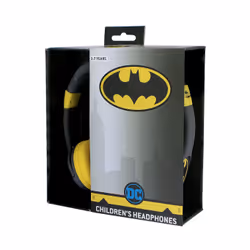 OTL Technologies DC Comics Bat signal Cuffie Cablato A Padiglione MUSICA Nero, Giallo - Vista aggiuntiva 7