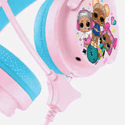 OTL Technologies L.O.L. Surprise! Let's Dance! Pink Kids Interactive Auricolare Cablato A Padiglione Gaming Blu, Rosa - Vista aggiuntiva 4