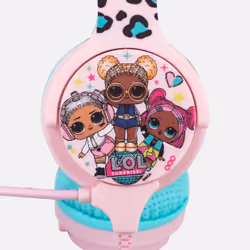 OTL Technologies L.O.L. Surprise! Let's Dance! Pink Kids Interactive Auricolare Cablato A Padiglione Gaming Blu, Rosa - Vista aggiuntiva 6