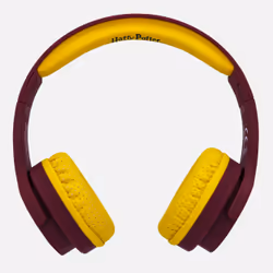 OTL Technologies Harry Potter Hogwarts Crest Auricolare Cablato A Padiglione Gaming Borgogna, Giallo - Vista aggiuntiva 7