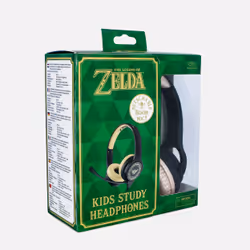 OTL Technologies Nintendo Zelda Crest Auricolare Cablato A Padiglione Gaming Marrone, Grigio - Vista aggiuntiva 7