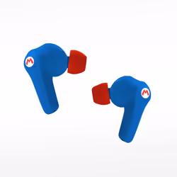 OTL Technologies Super Mario Cuffie Wireless In-ear Musica e Chiamate Bluetooth Blu - Vista aggiuntiva 4