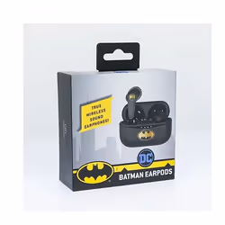 OTL Technologies DC Comics Batman Cuffie Wireless In-ear Musica e Chiamate Bluetooth Nero - Vista aggiuntiva 8