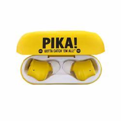 OTL Technologies Pokémon Pikachu Cuffie Wireless In-ear Musica e Chiamate Bluetooth Giallo