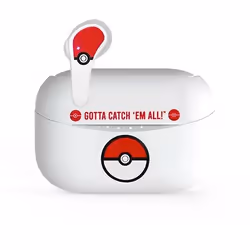 OTL Technologies Pokémon Poké ball Cuffie Wireless In-ear Musica e Chiamate Bluetooth Bianco - Vista aggiuntiva 5