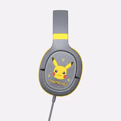 OTL Technologies Pokémon PK0862 cuffia e auricolare Cuffie Cablato A Padiglione Gaming Grigio, Giallo - Vista aggiuntiva 4