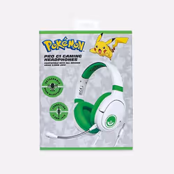 OTL Technologies Pokémon PK0863 cuffia e auricolare Cuffie Cablato A Padiglione Gaming Verde, Bianco - Vista aggiuntiva 8
