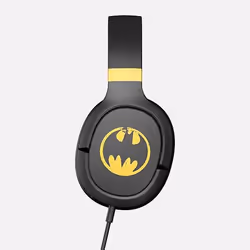 OTL Technologies DC Comics Batman Pro G1 Cuffie Cablato A Padiglione Gaming Nero, Oro - Vista aggiuntiva 4